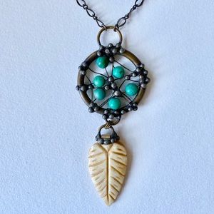 Free People Dream Catcher Pendant